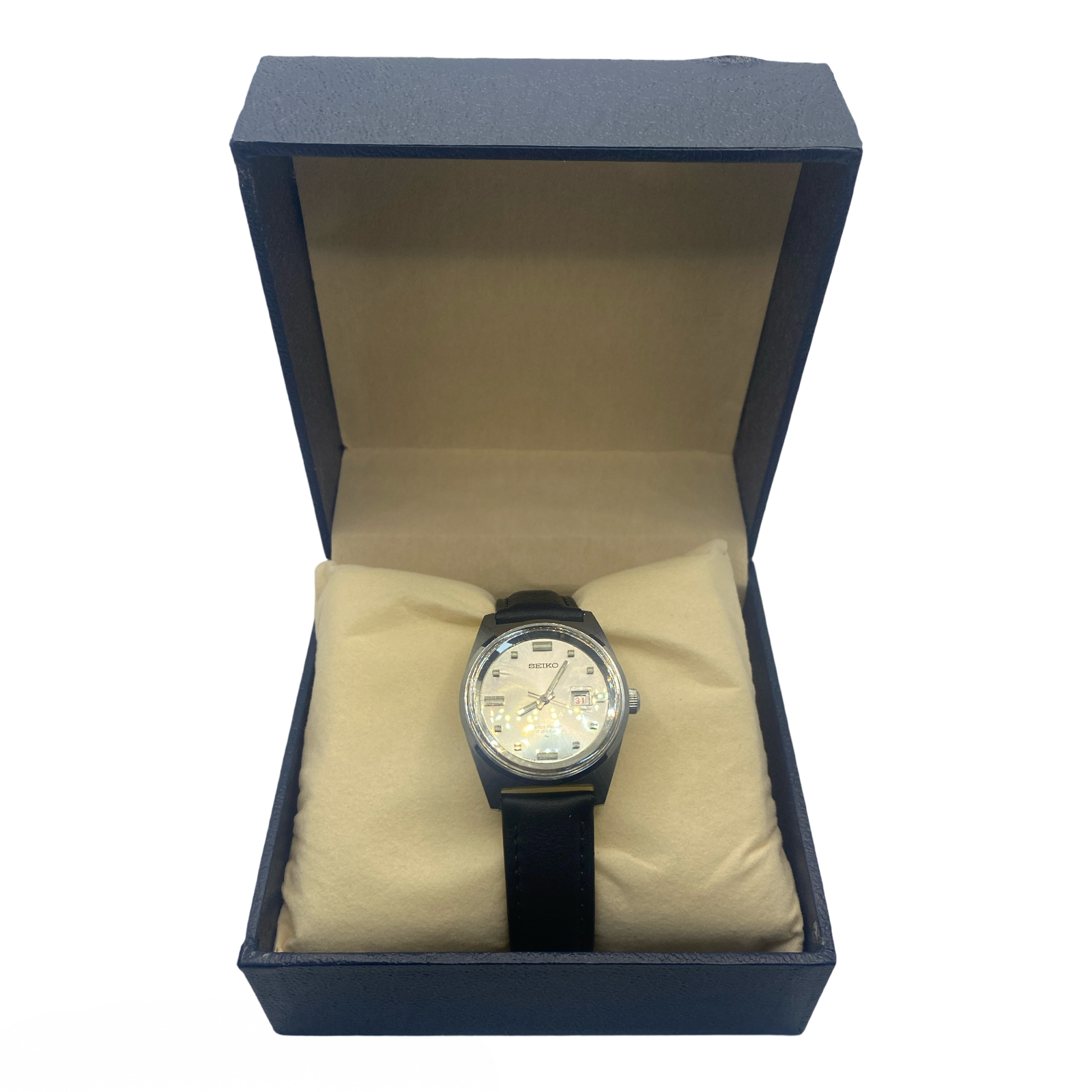 SEIKO 2118-0350-P Ladies Mechanical Watch - New Leather Strap